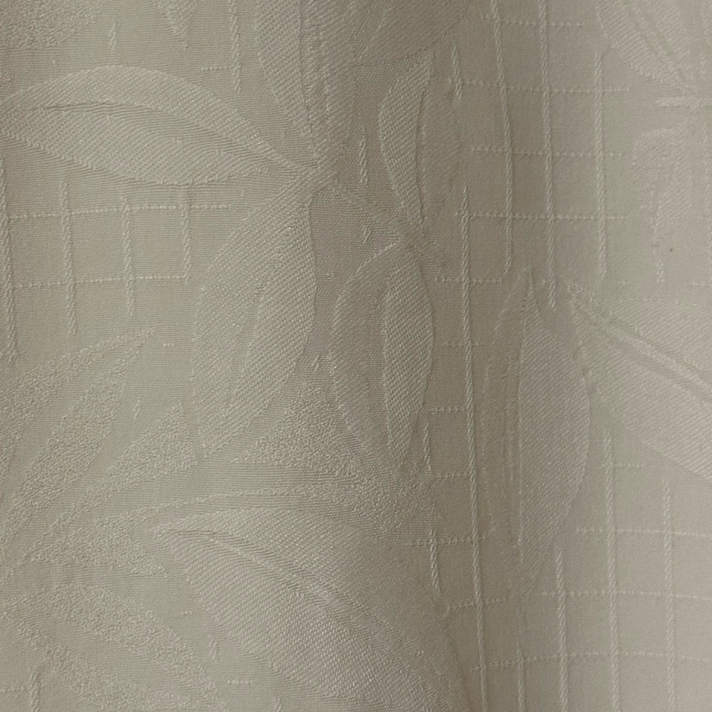 Tommy Bahama Men Camp Shirt Off White 100% Silk Foliage Pattern Size Medium - Picture 5 of 10